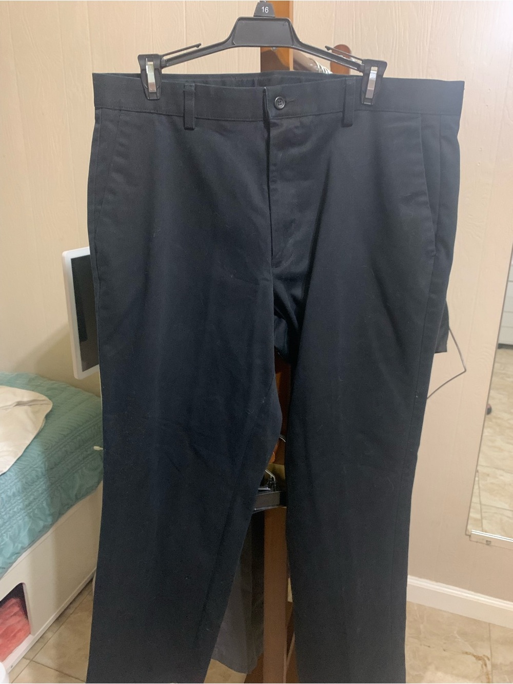 Dockers Men's Black Dress Pants - Straight Fit